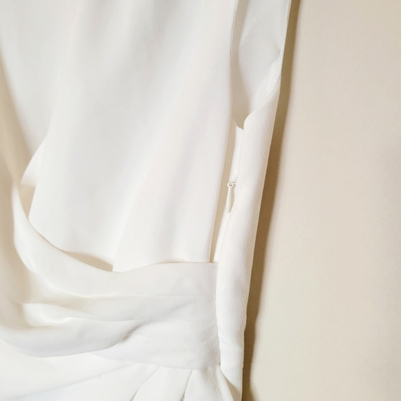 White House Black Market White Sleeveless Top - Picture 7 of 11